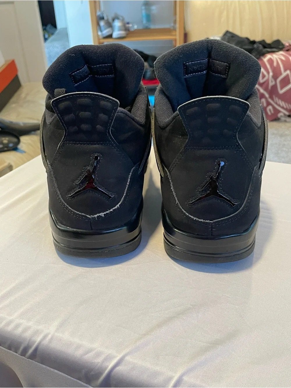 Air Jordan 4 Retro Black Cat 2020 Size 11.5, CU1110 010 Authentic 🔥🔥